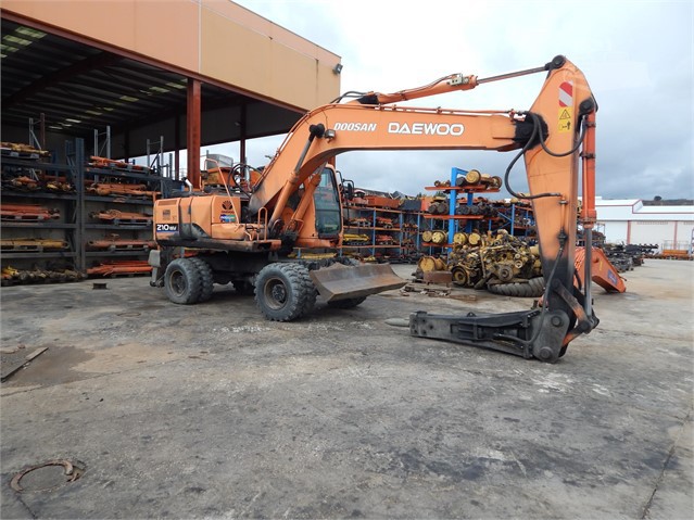 Excavadoras de ruedas DOOSAN DAEWOO SOLAR 210W V