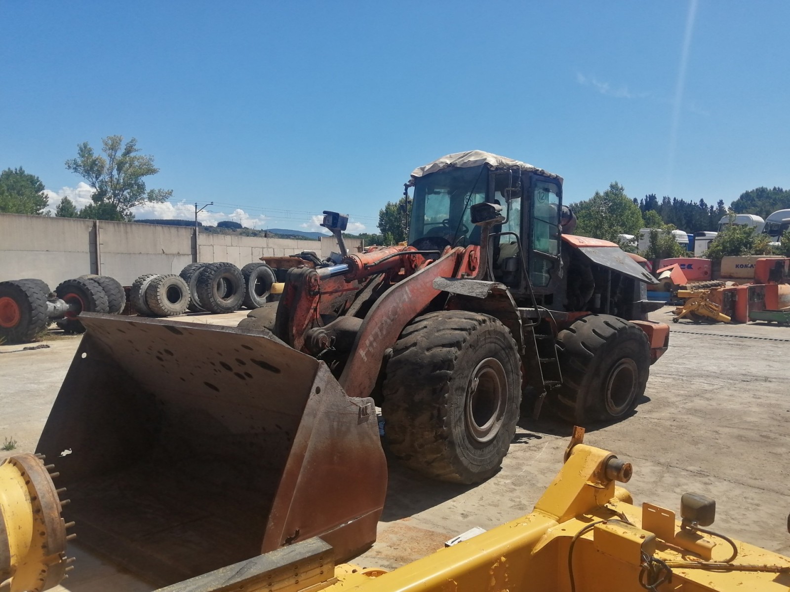 CARGADORA HITACHI ZW310