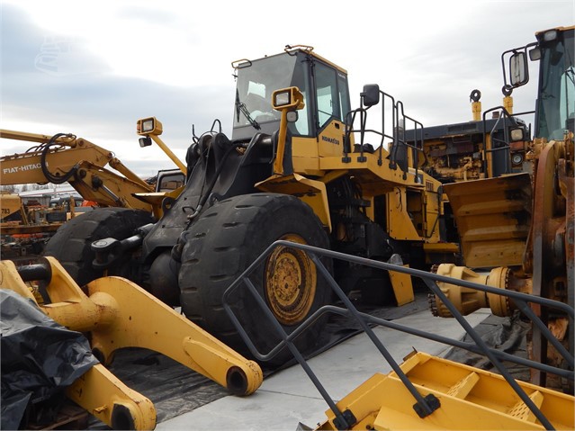 Cargadoras de ruedas KOMATSU WA600-6