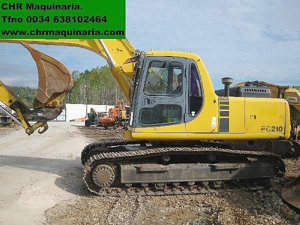Excavadoras de cadenas KOMATSU PC210-6
