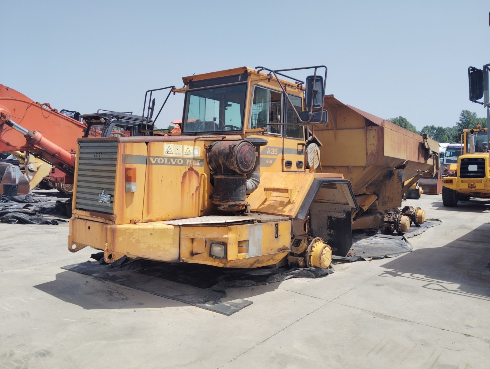 DUMPER ARTICULADO VOLVO A35